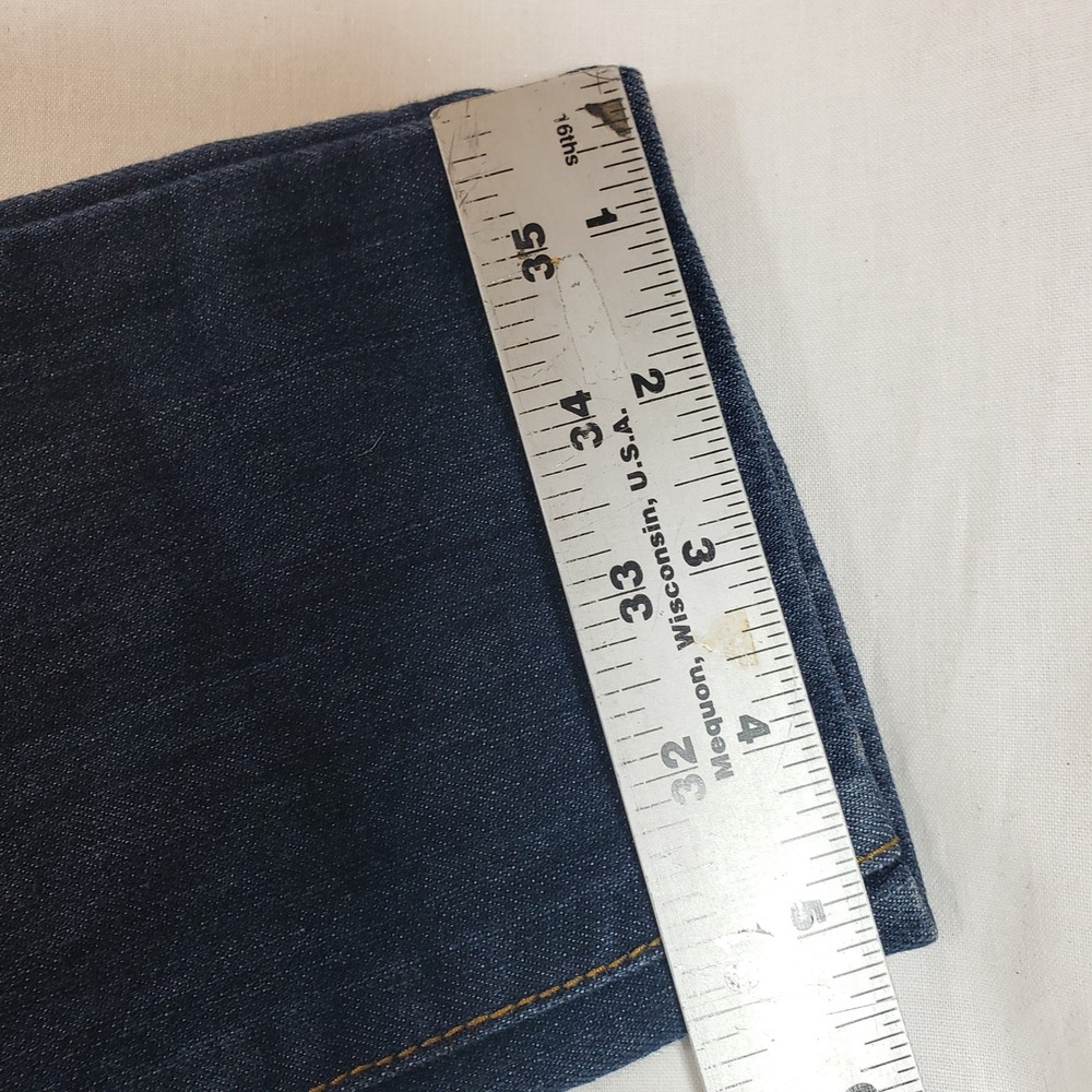 Michael Kors Women's Dark Wash Denim Jeans Classic Style Size 2 - Picture 7 of 10